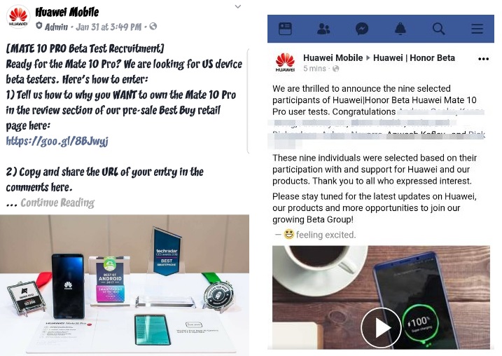 Huawei, pillada falsificando opiniones de su terminal Huawei Mate 10 Pro 2 huawei mate 10 pro