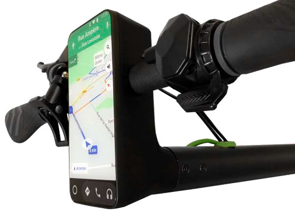 ARCHOS Citee Connect, el primer patinete eléctrico con Android 3 anuncio ARCHOS Citee Connect pantalla