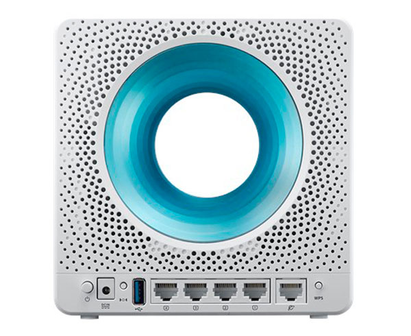 ASUS Blue Cave, router AC2600 con diseño elegante 2 lanzamiento ASUS Blue Cave parte trasera