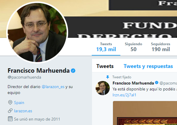 La cuenta de Twitter de La Razón se llena de porno por un hackeo