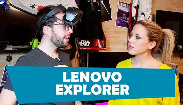 Así­ son las Lenovo Explorer, unas gafas con mandos de Realidad Mixta