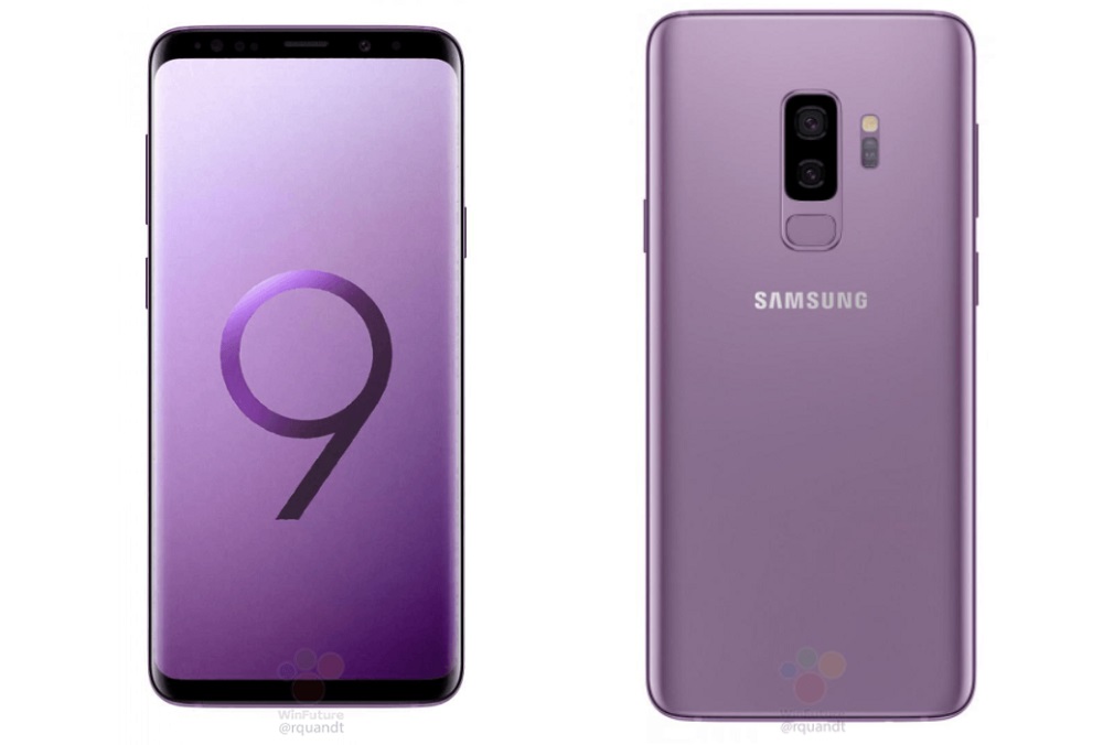samsung galaxy s9+ color purpura