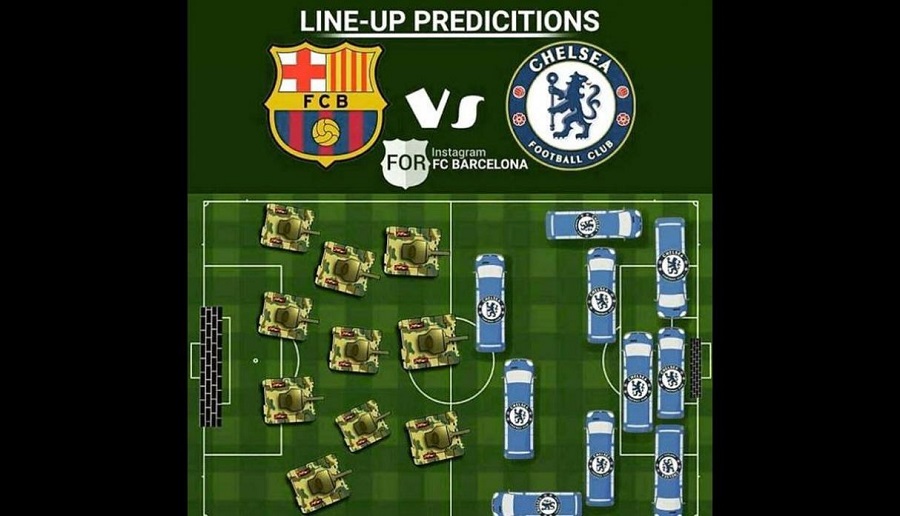 Los mejores memes del Barcelona Chelsea de Champions 4