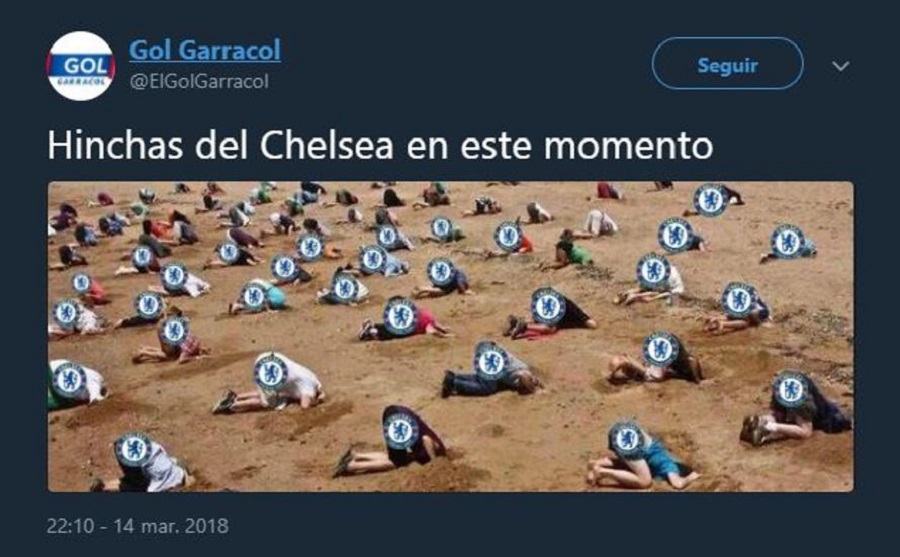 Los mejores memes del Barcelona Chelsea de Champions 6