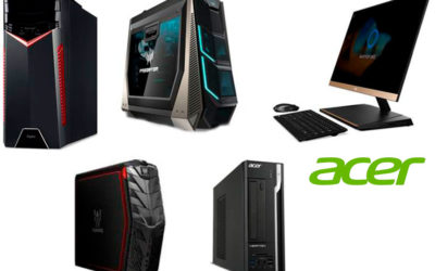 5 PC de sobremesa de Acer para distintas necesidades