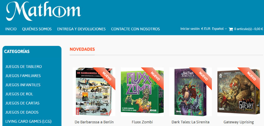 10 tiendas online para comprar juegos de mesa 8 Donde comprar juegos de mesa online - Mathom