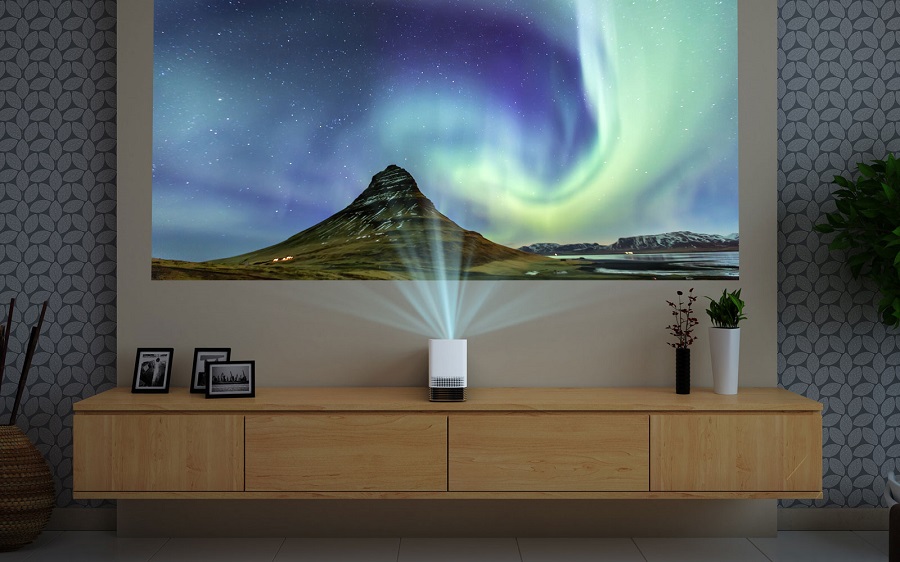 Un proyector, la alternativa perfecta a la tele en vacaciones