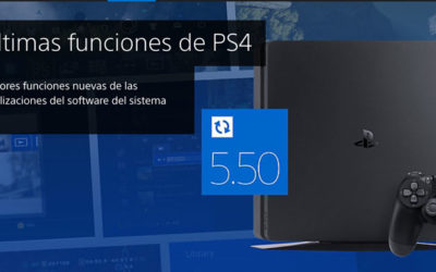 Sony lanza la actualización 5.50 para PS4 con muchas novedades