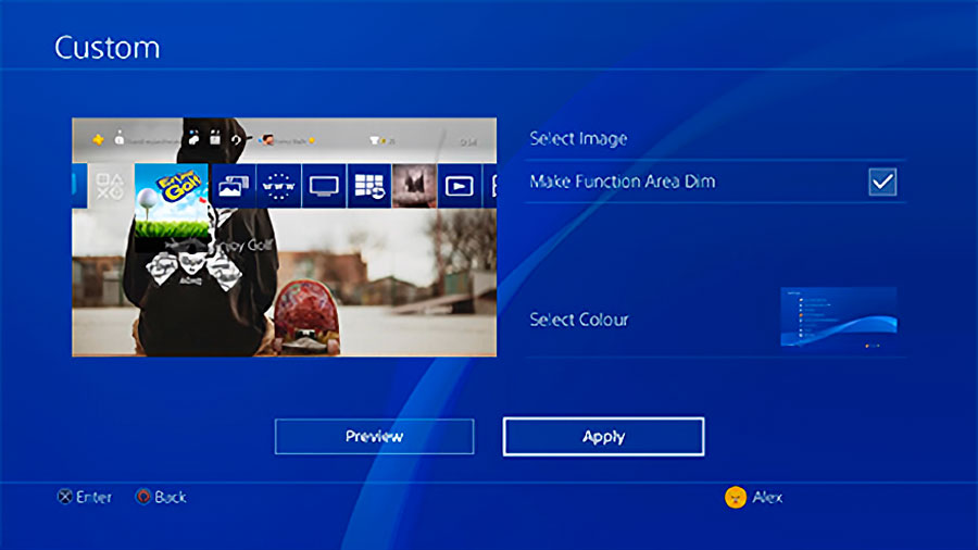 Sony lanza la actualización 5.50 para PS4 con muchas novedades 3 actualización 5.50 para PS4 personalizar fondo