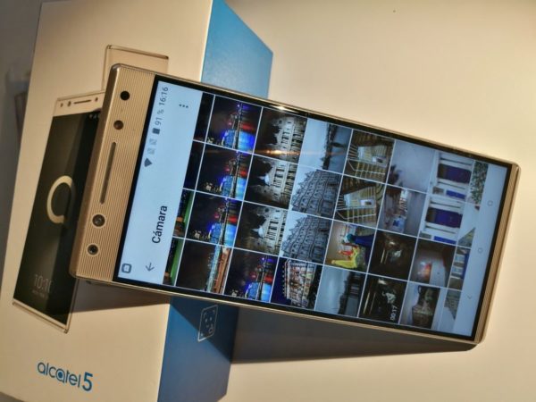 alcatel 5 2018 caja