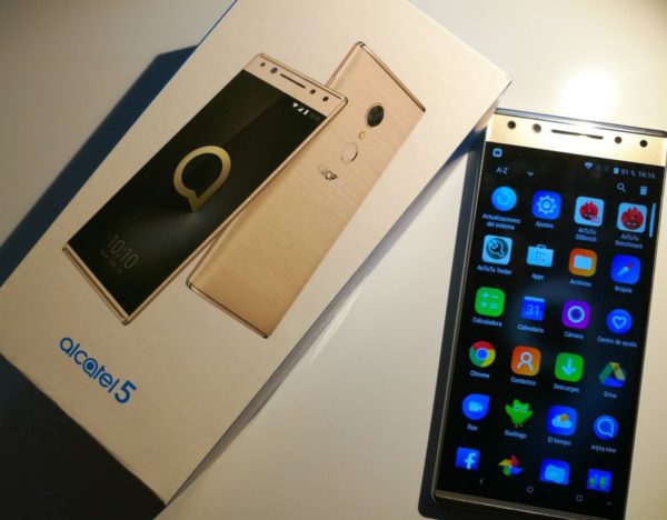 alcatel 5 2018 packaging