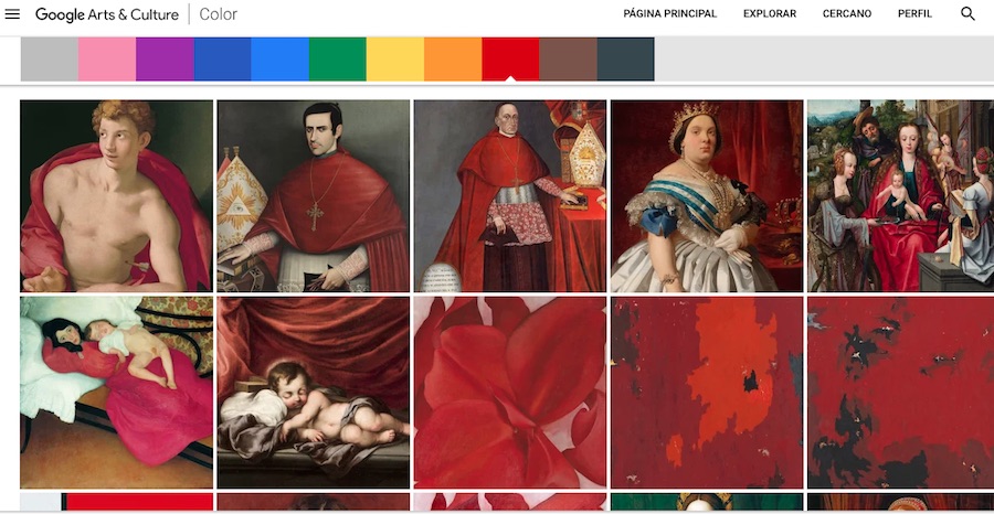 Los curiosos experimentos de Google creados con inteligencia artificial 2 art palette google