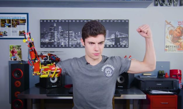 La historia de David Aguilar, el joven que creó un brazo prostético con Lego
