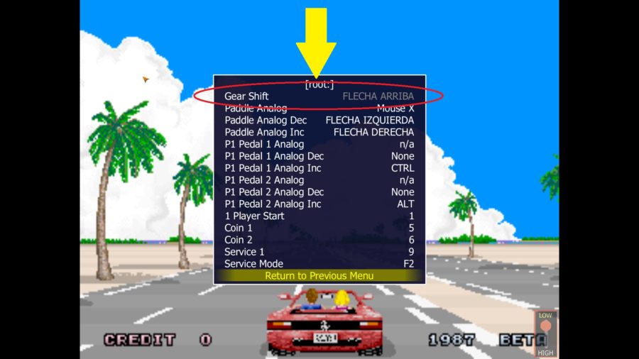 configurar controles mame 3