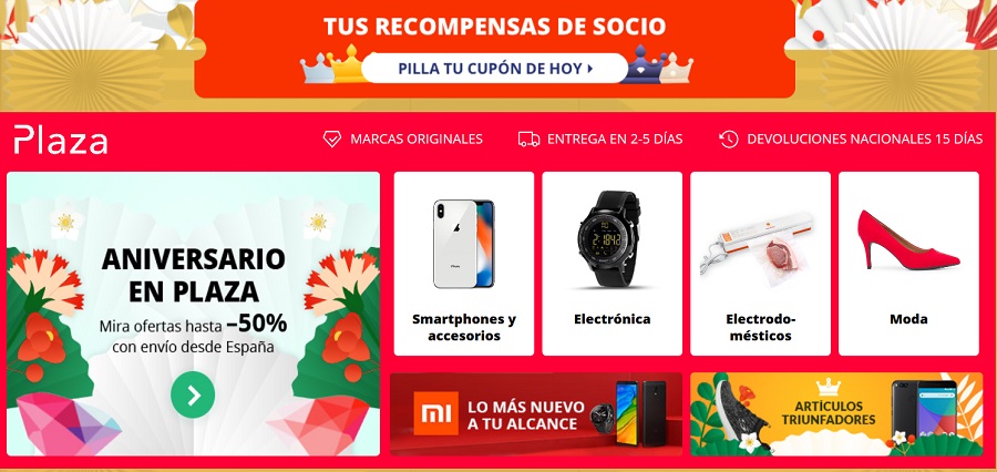 Cómo conseguir cupones para la promoción aniversario de Aliexpress