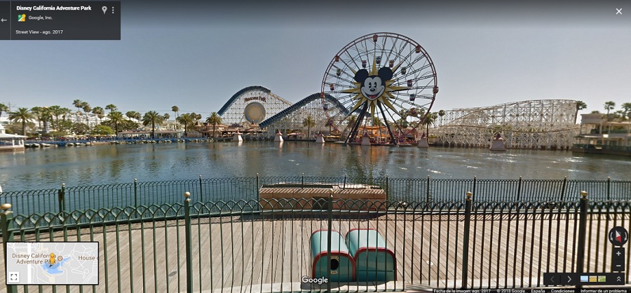 Ya puedes visitar los parques temáticos de Disney con Google Maps 1