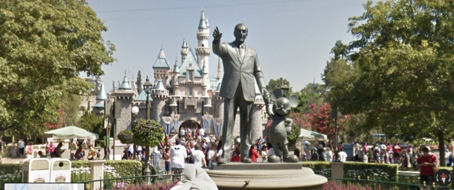 Ya puedes visitar los parques temáticos de Disney con Google Maps