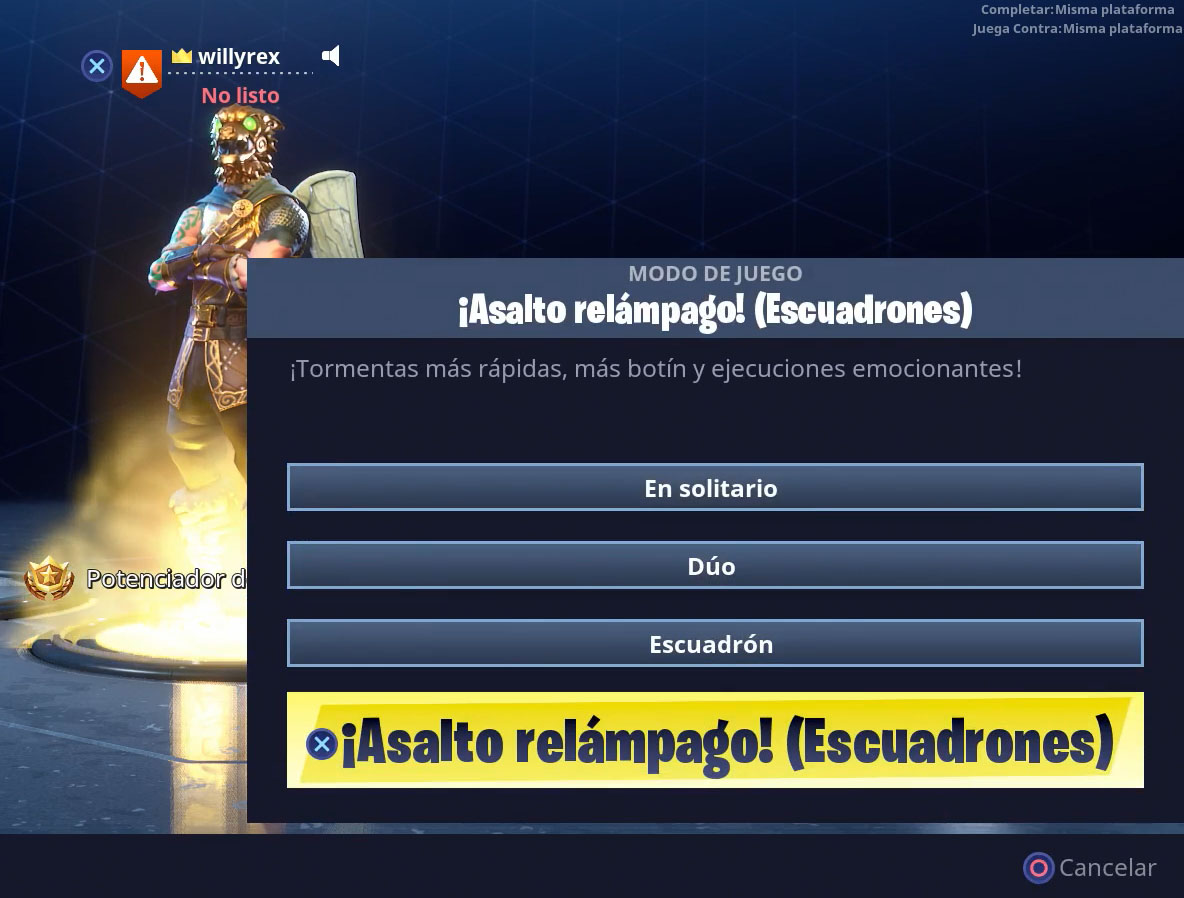 Asalto Relámpago, nuevo modo de juego de Fortnite Battle Royale 2 Asalto relámpago