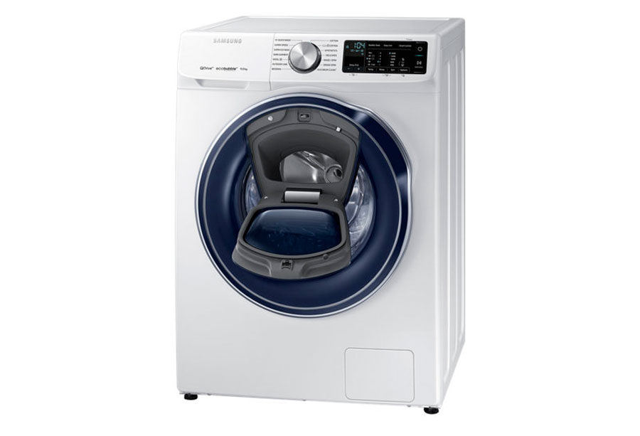 Samsung WW90M6450P, puerta AddWash y tecnología QuickDrive 3 lavadora Samsung WW90M6450P puerta
