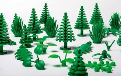 Así son las piezas sostenibles de Lego de origen vegetal