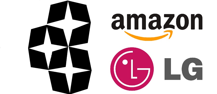 La historia de los logos detrás de compañías como Samsung, Amazon o LG