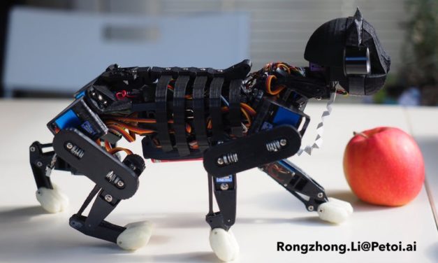 Así es el gato robot que puedes imprimir en 3D