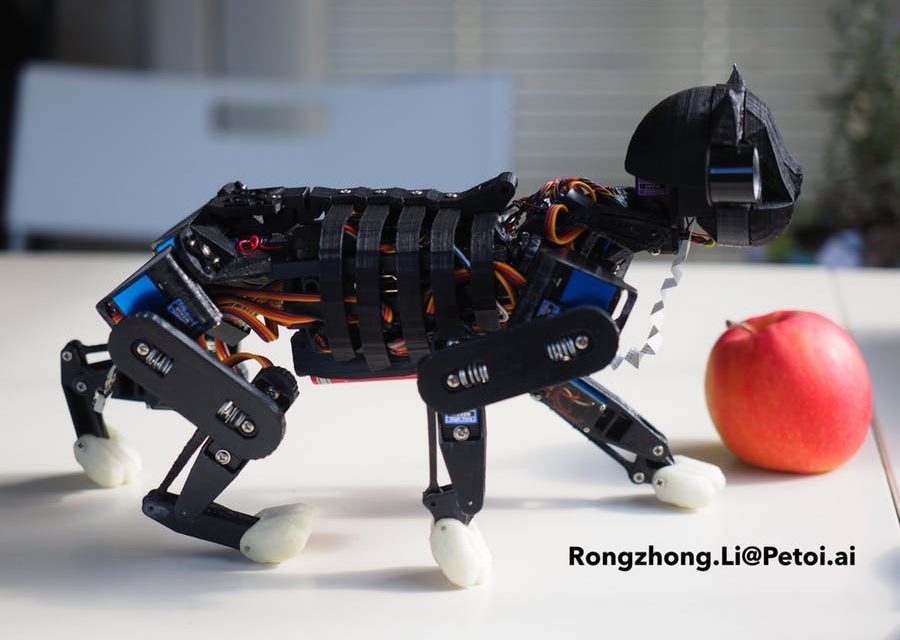 Así es el gato robot que puedes imprimir en 3D