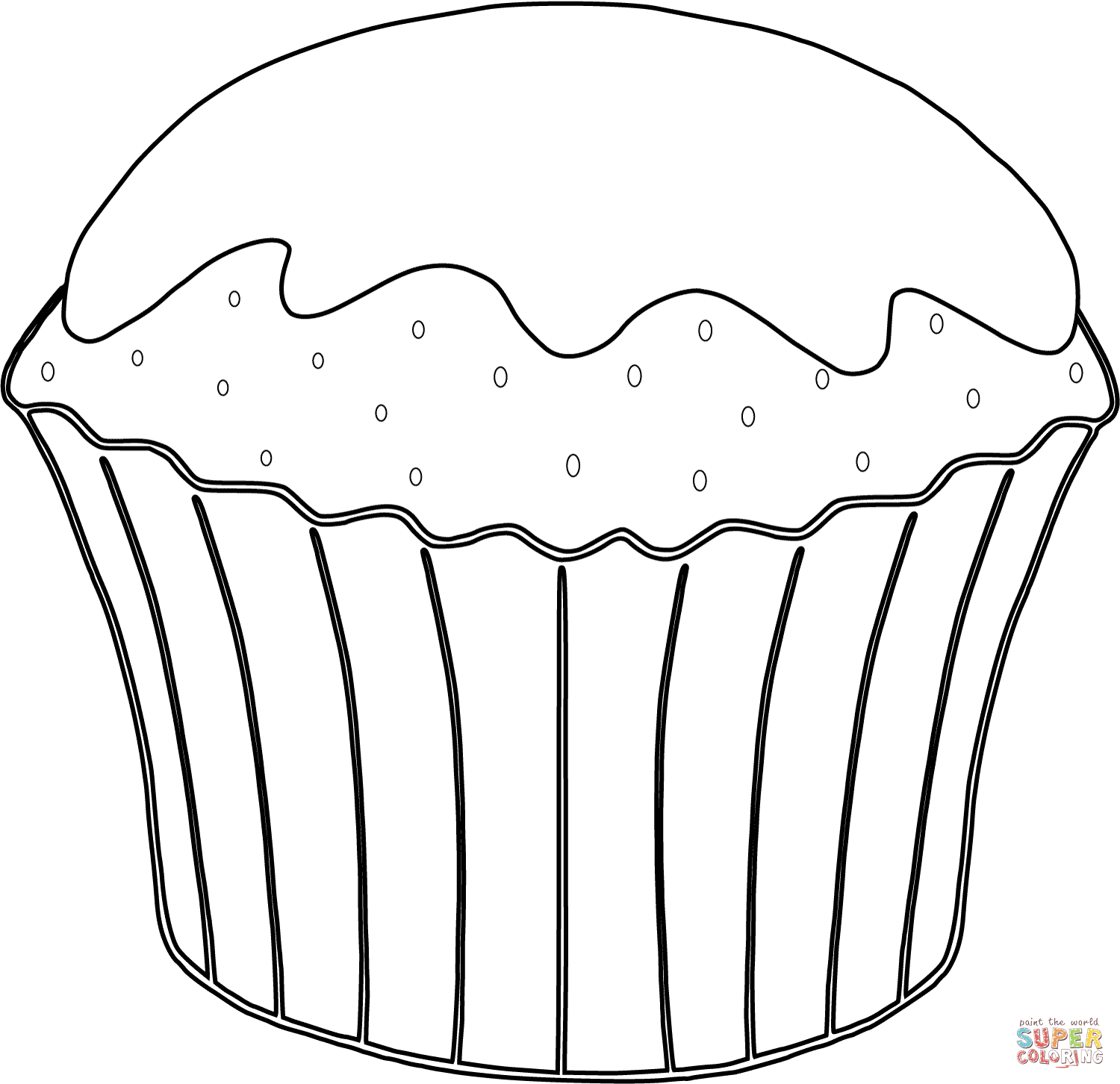 Más de 200 dibujos para pintar y colorear gratis 6 Dibujos de alimentos