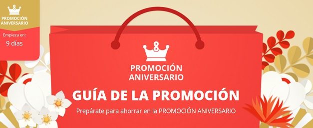 Cómo funciona la promoción aniversario de Aliexpress