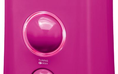 Sangean K-200, una radio despertador colorida