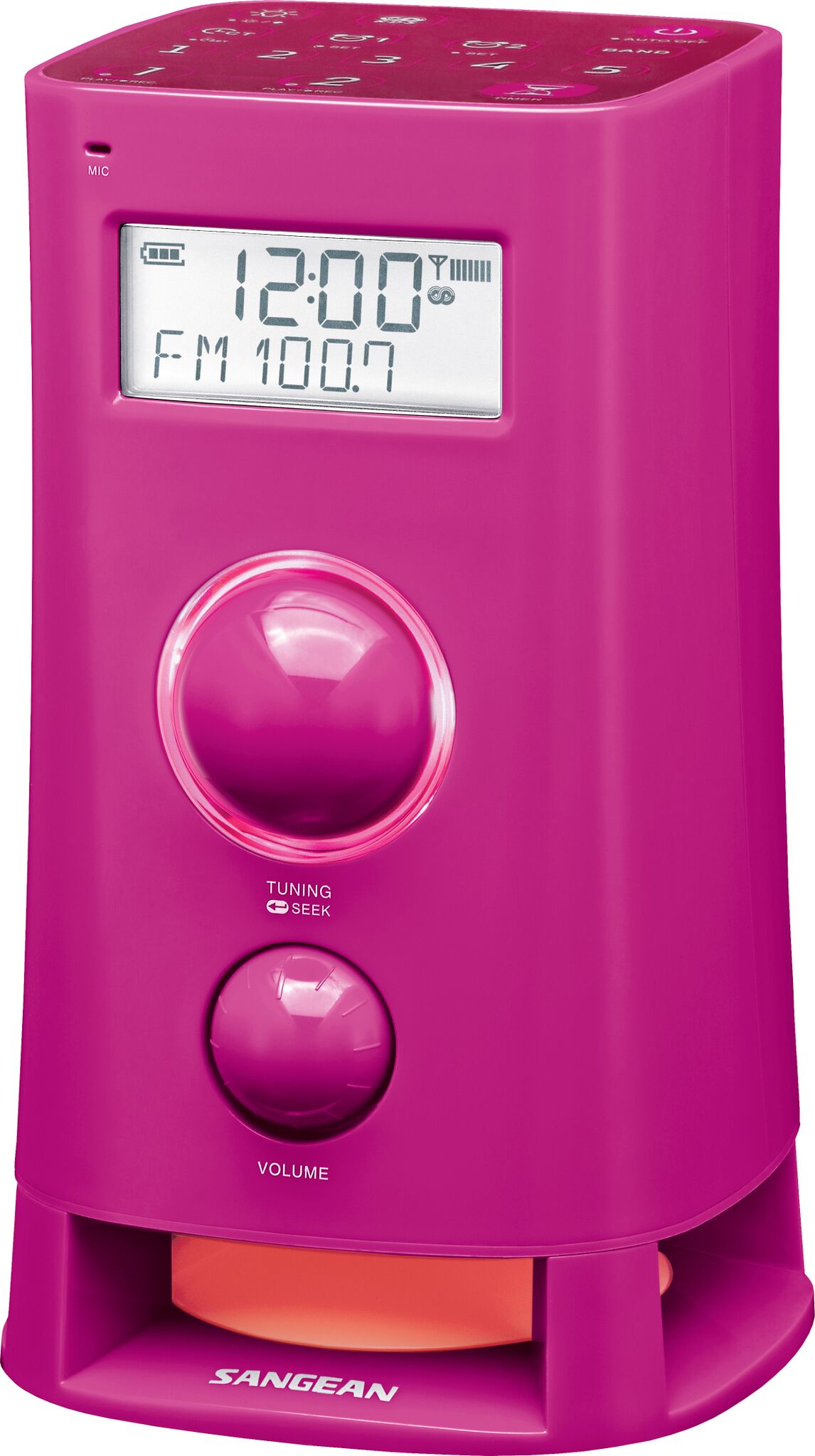 Sangean K-200, una radio despertador colorida 1 Sangean K-200, una radio despertador colorida