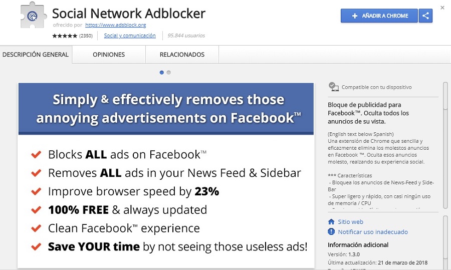 social network adblocker