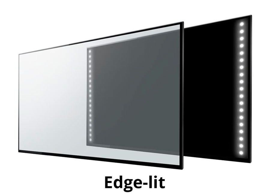 televisores OLED finos como el papel edge led