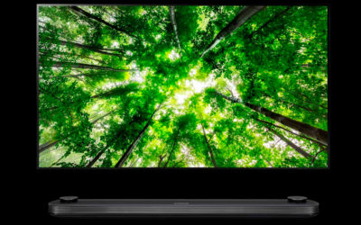 LG OLED W8 AI TV ThinQ, el televisor que se pega a la pared se renueva en 2018
