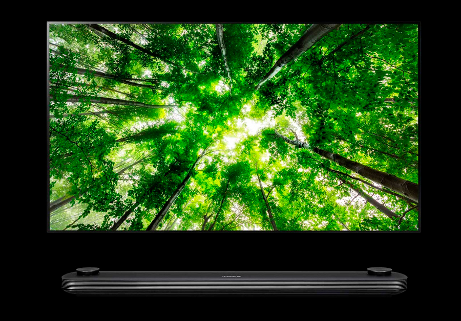 LG OLED W8 AI TV ThinQ, el televisor que se pega a la pared se renueva en 2018