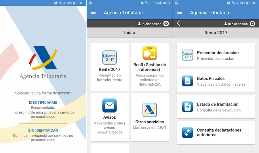 app Agencia Tributaria