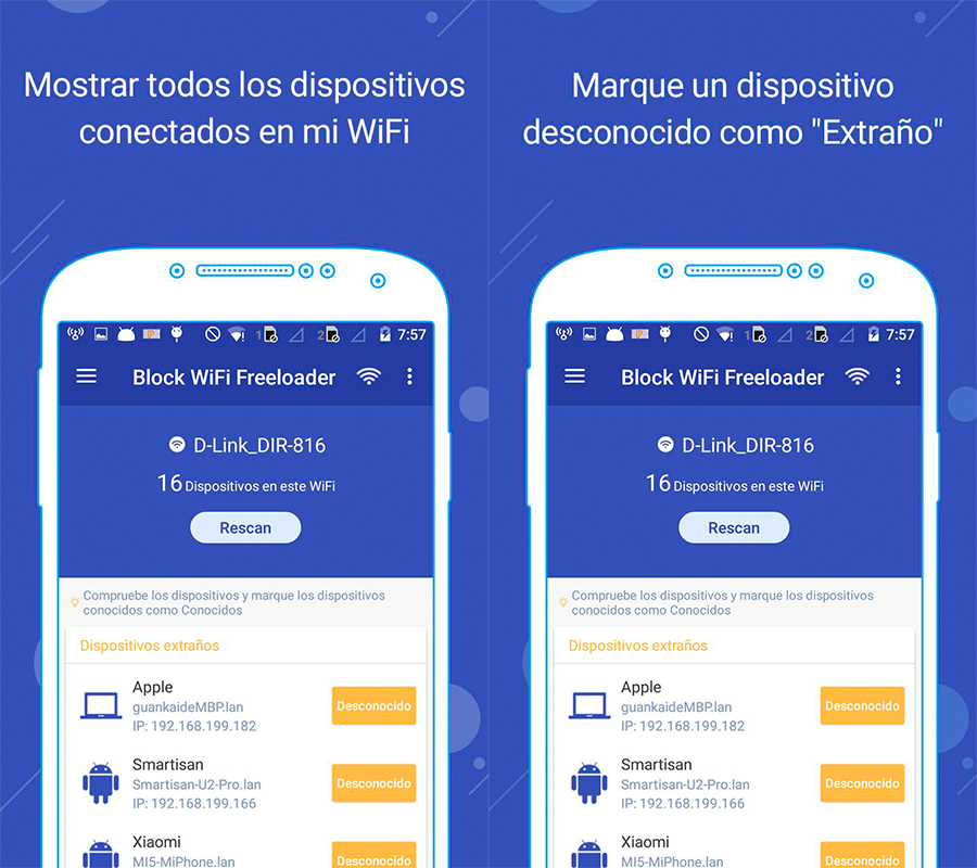 cómo controlar y limitar el WiFi desde un móvil Android Block WiFi