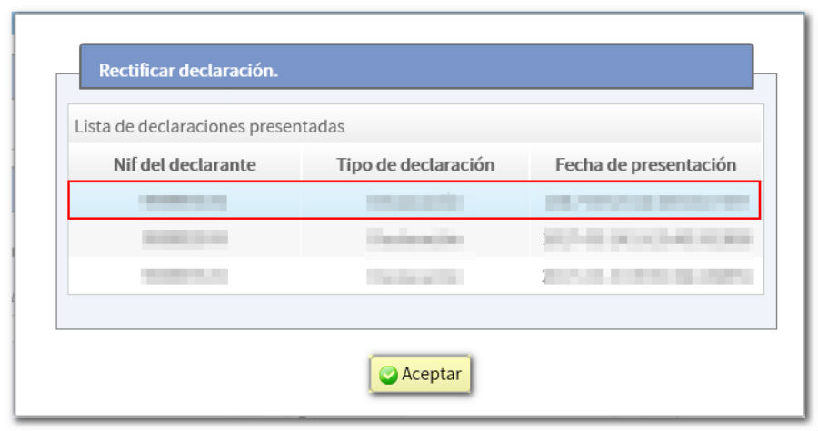 Cómo corregir un error en la Declaración de la Renta 2017 presentada 3 modificar renta