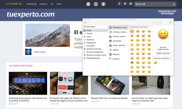 Google Chrome ya permite utilizar Emojis en su versión de escritorio