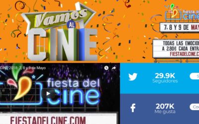 Cómo apuntarse a la Fiesta del Cine 2018 y comprar entradas online