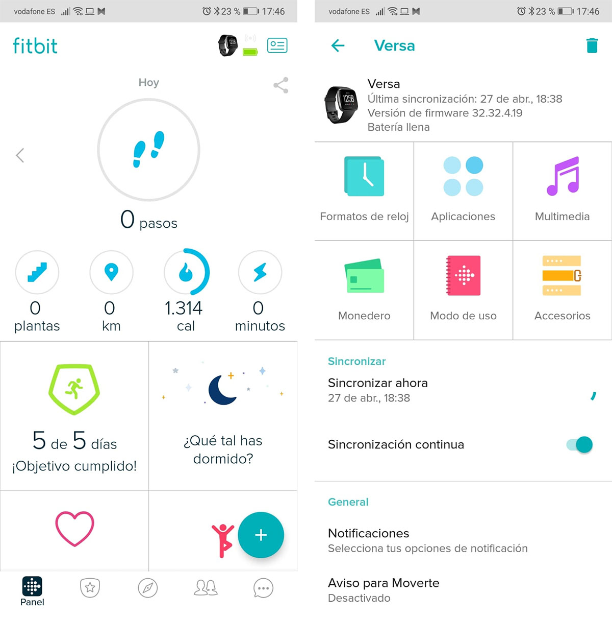 Fitbit app