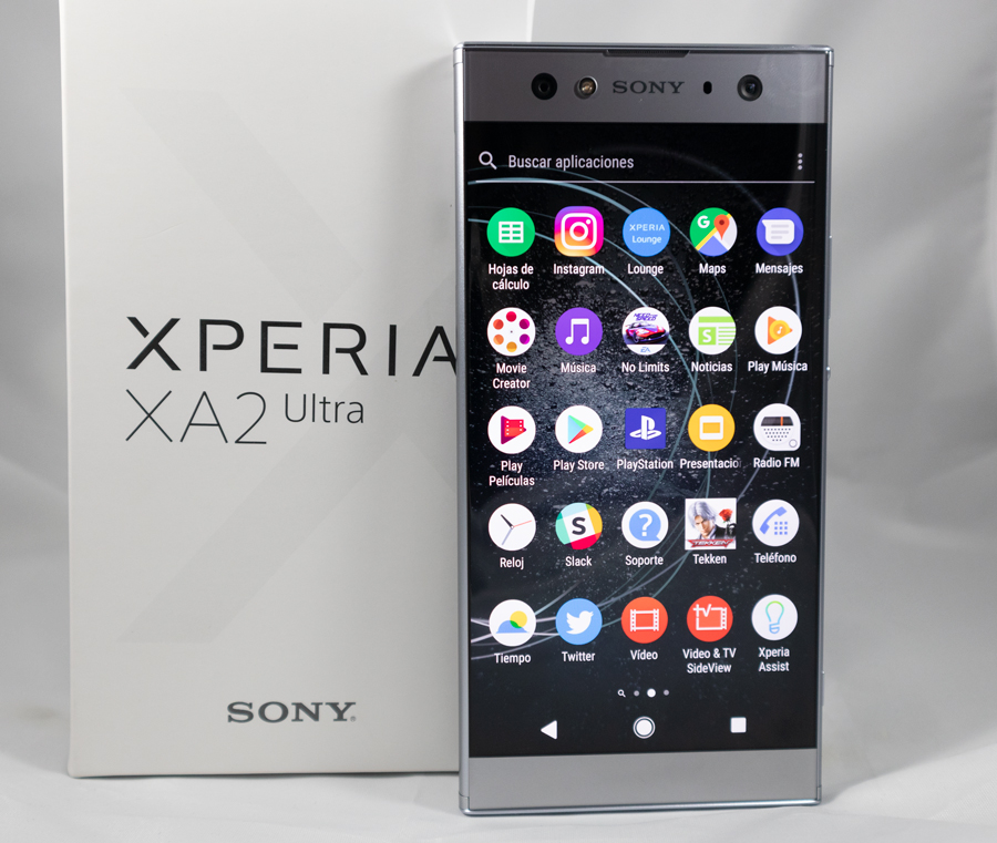 hemos probado Sony Xperia XA2 Ultra apps