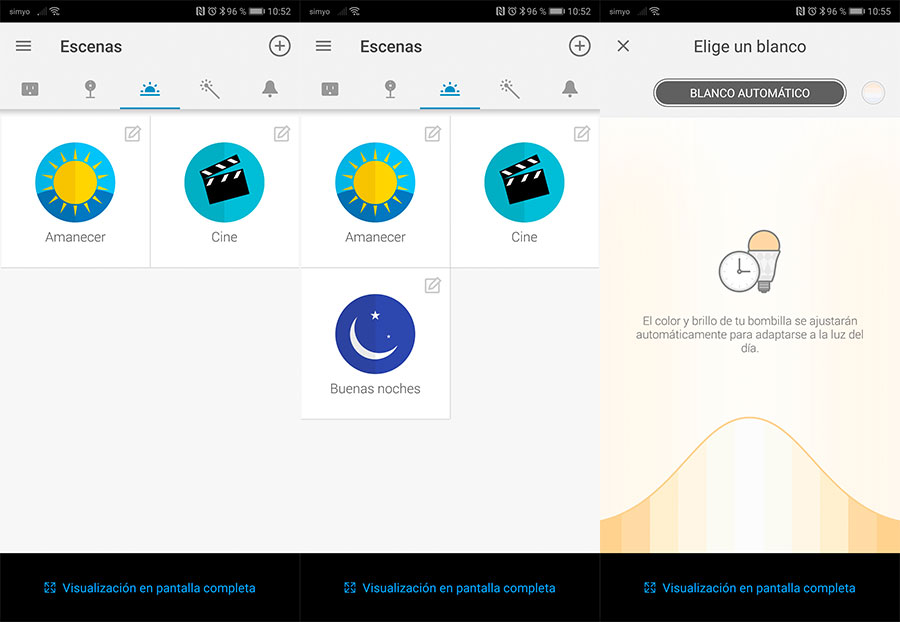 TP-Link LB120, probamos esta bombilla LED WiFi inteligente 14 hemos probado TP-Link LB120 escenas elegir