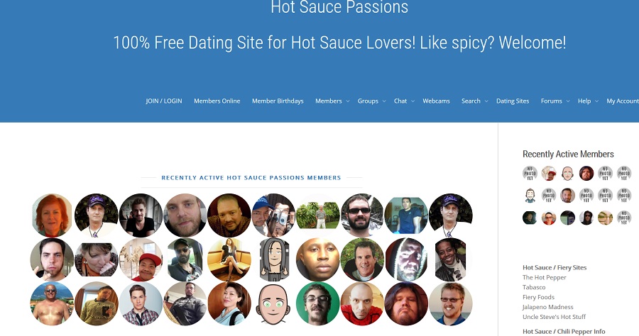 hot sauce dating
