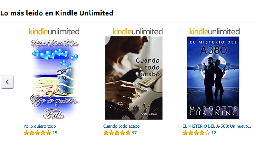 Amazon regala tres meses de Kindle Unlimited para leer libros gratis 2 kindle unlimited catalogo