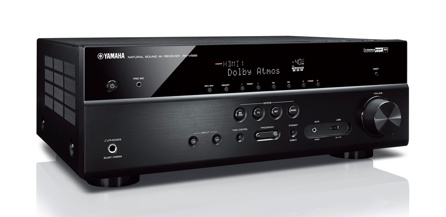 Yamaha RX-V585, receptor AV con 7.2 canales y Dolby Atmos