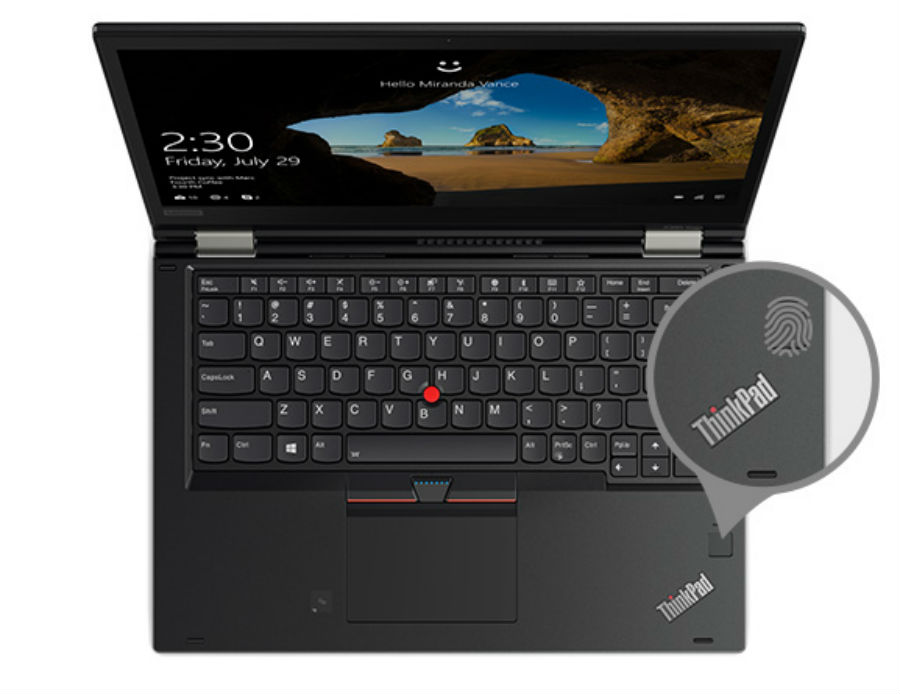 Lenovo ThinkPad X380 Yoga conexiones