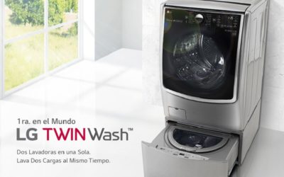 LG TWINWash, la lavadora que se controla por el móvil