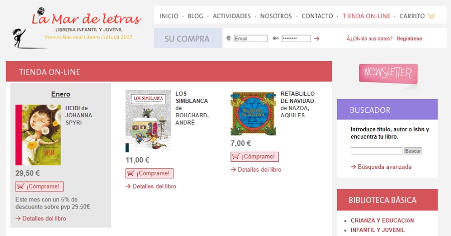 Generoso Asalto norte 10 tiendas online para comprar libros