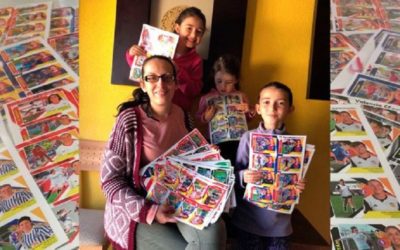 Una madre crea los cromos de la Liga de Fútbol Femenina y los comparte en Internet